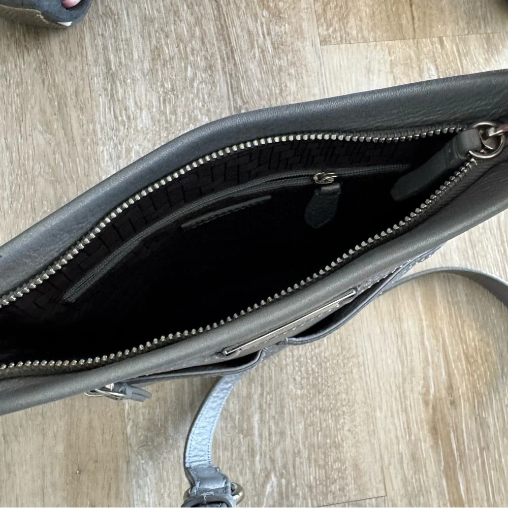 Cole Haan Farrah Crossbody Bag Gunmetal - Picture 6 of 6